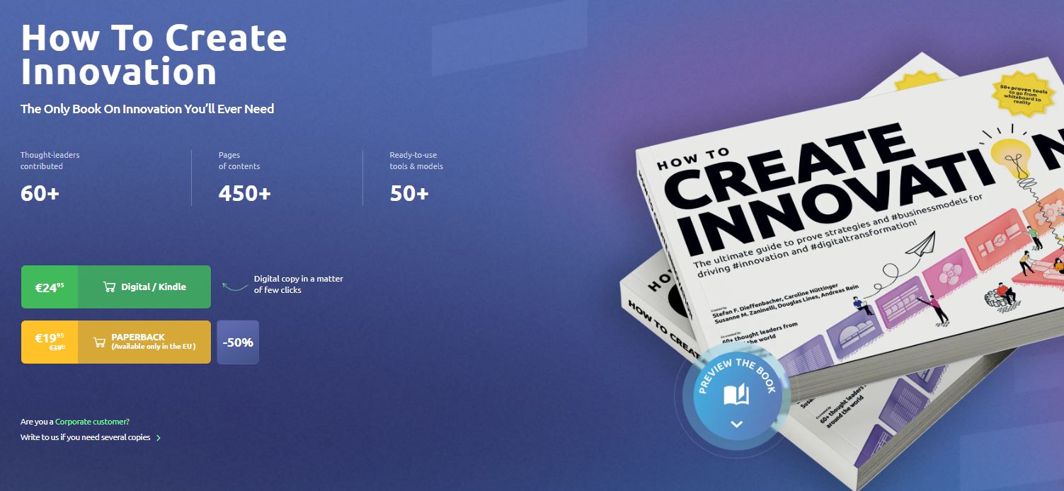 How to create innovation book